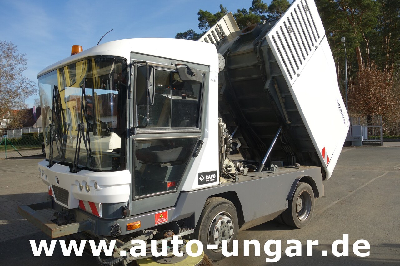 거리 청소 차량 Ravo CR 540 Bj. 2013 Kehrmschine Straßenkehrer Streetsweeper Kommunalfahrzeug : 사진 16