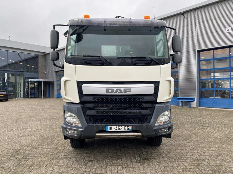 크레인 트럭 DAF CF410 / 8X4 / BIG AXLE / FULL-STEEL /2 SIDE TIPPER/ ONLY:363247 KM / AUTOMATIC / EURO-6 / 2014 : 사진 7