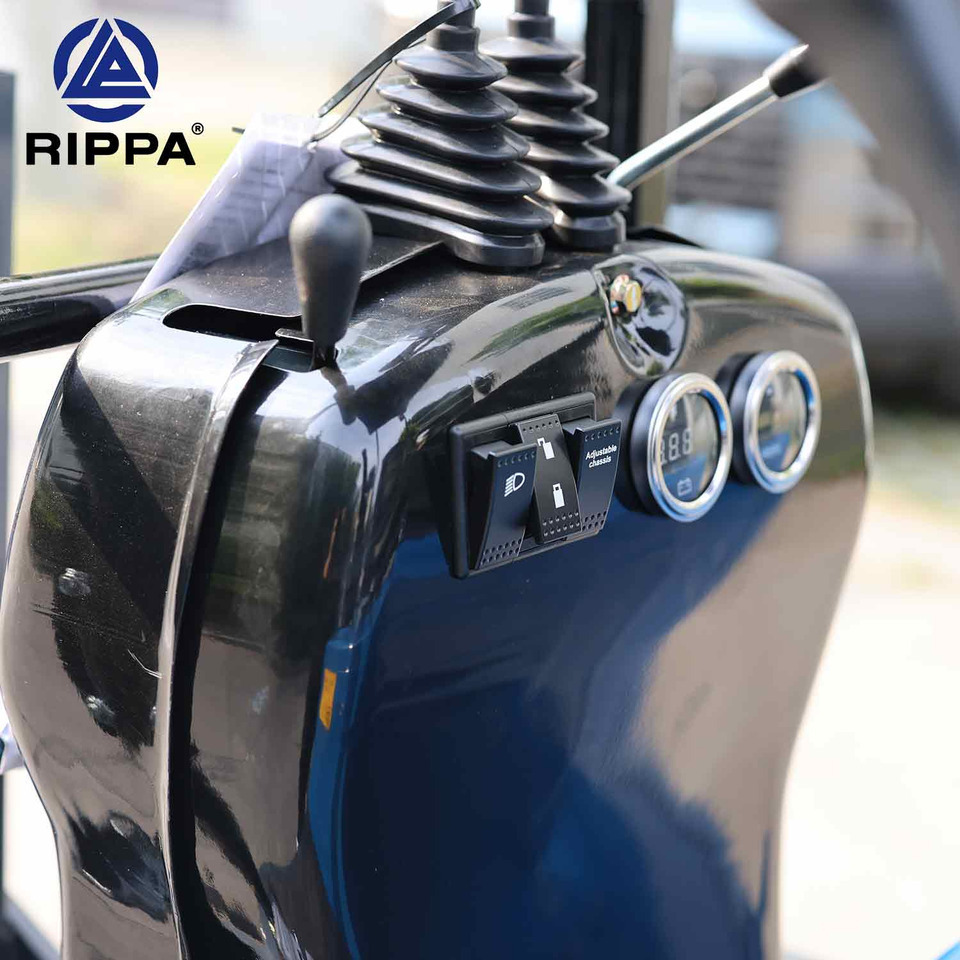 신규 미니 굴삭기 Rippa R10 ECO-Global stocking Rapid delivery-CE-EPA-Kubota engine-Side swing-Track retractable : 사진 10