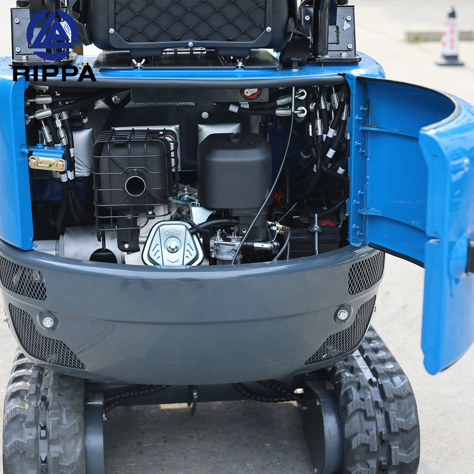 신규 미니 굴삭기 Rippa R10 ECO-Global stocking Rapid delivery-CE-EPA-Kubota engine-Side swing-Track retractable : 사진 15