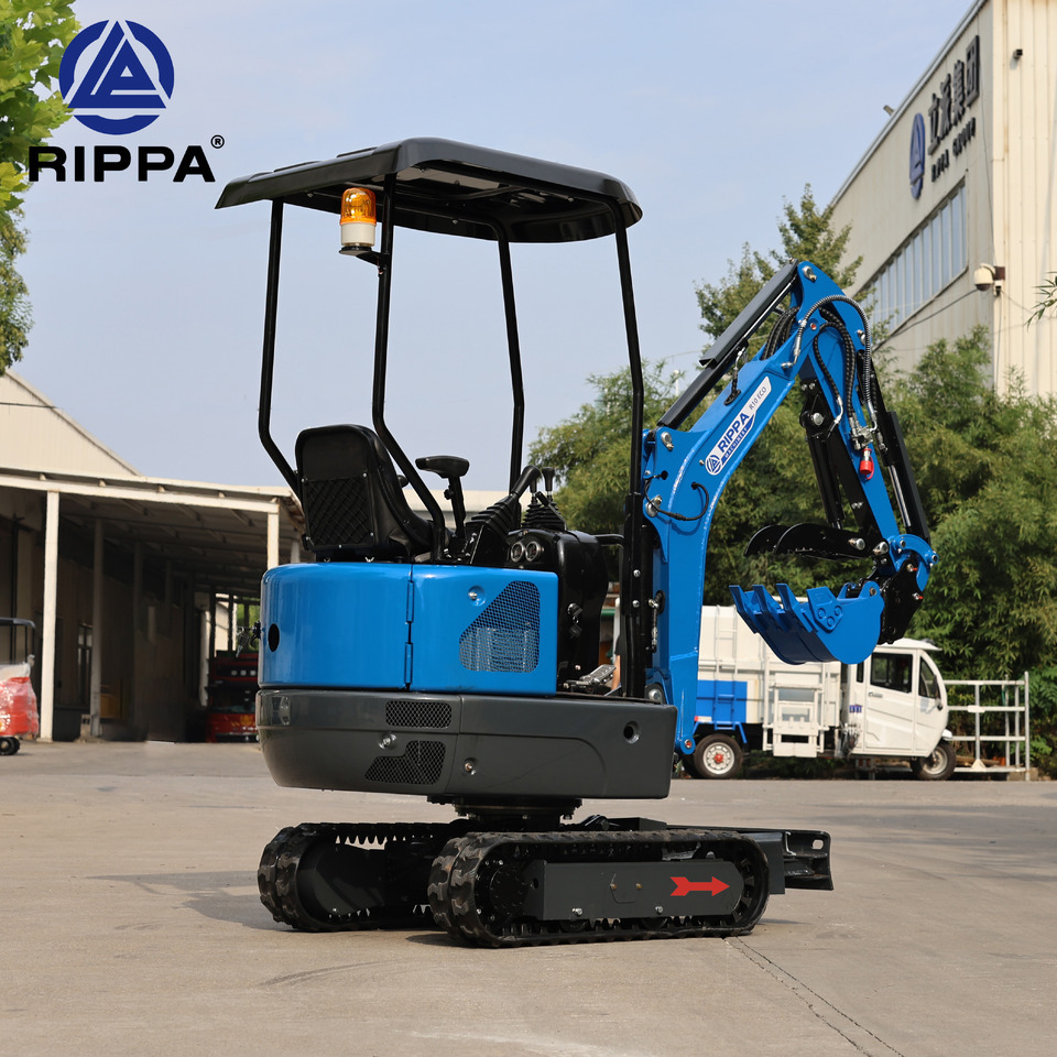 신규 미니 굴삭기 Rippa R10 ECO-Global stocking Rapid delivery-CE-EPA-Kubota engine-Side swing-Track retractable : 사진 6