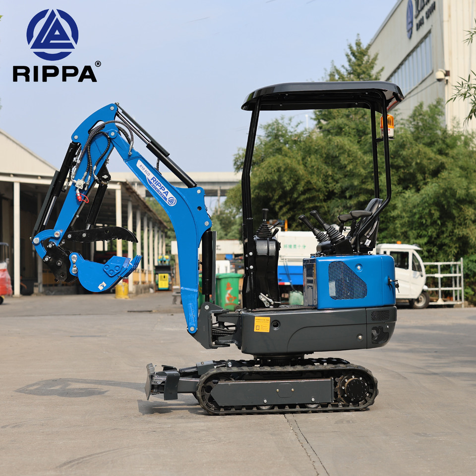 신규 미니 굴삭기 Rippa R10 ECO-Global stocking Rapid delivery-CE-EPA-Kubota engine-Side swing-Track retractable : 사진 9