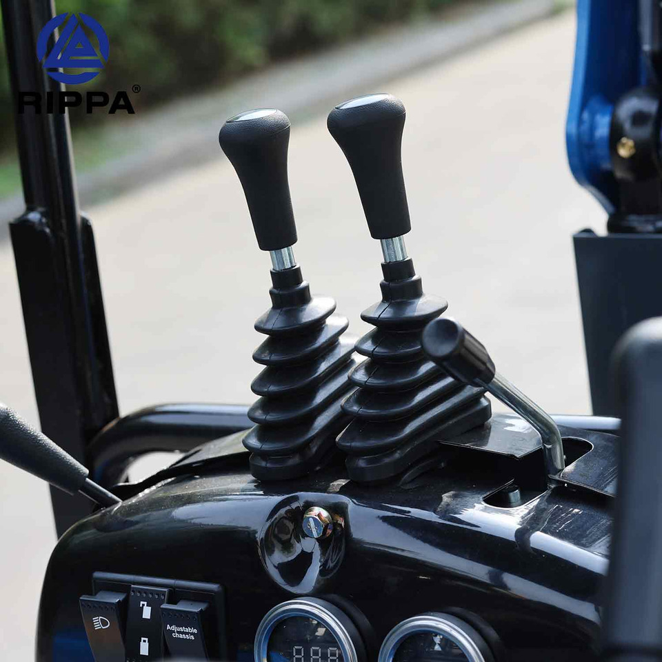 신규 미니 굴삭기 Rippa R10 ECO-Global stocking Rapid delivery-CE-EPA-Kubota engine-Side swing-Track retractable : 사진 12