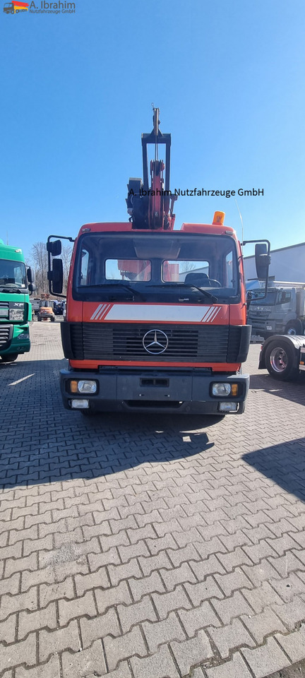 크레인 트럭, 드롭사이드/ 플랫베드 트럭 Mercedes-Benz 1722 Dachdeckerkran Cormach 30000  TECH, : 사진 11