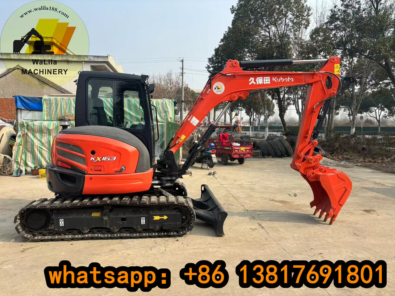 미니 굴삭기 KUBOTA KX163 Kubota 163 Kx163-5  Kubota 057[ GOOD] : 사진 7