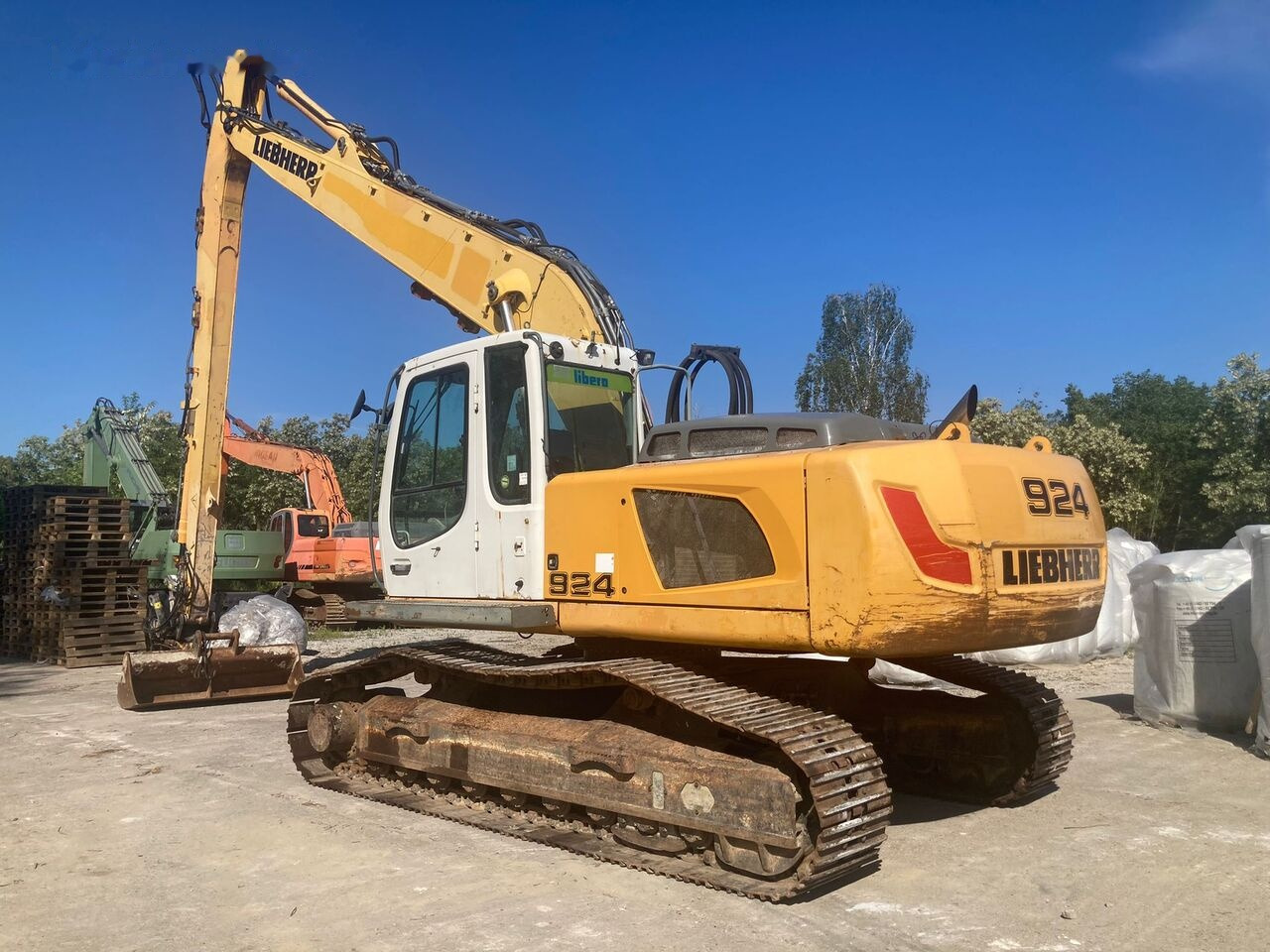 크롤러 굴삭기 Liebherr R 924 C Long Reach Multiuser Rototilt : 사진 12