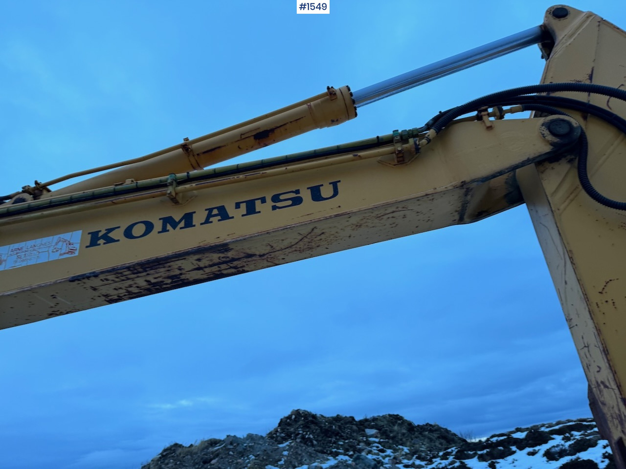 크롤러 굴삭기 1993 Komatsu PC240-5K excavator : 사진 8