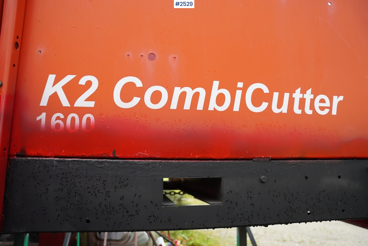 건초 및 목초 장비 2015 TKS K2 CombiCutter 1600 w/side ejector : 사진 9