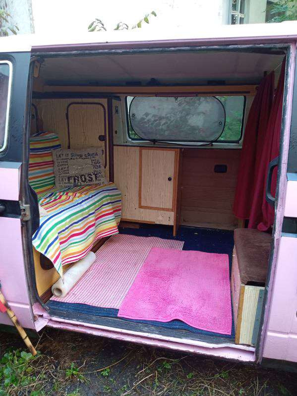 캠핑 밴 1987 Veteran Volkswagen T3 Campingbil NY MINSTEPRIS : 사진 9