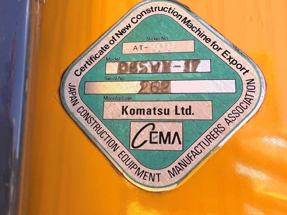 불도저 Komatsu D 65WX-17 : 사진 21