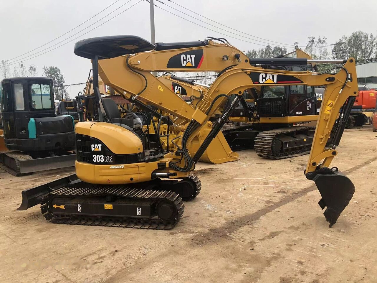 리스 Caterpillar 303CR Caterpillar 303CR : 사진 7