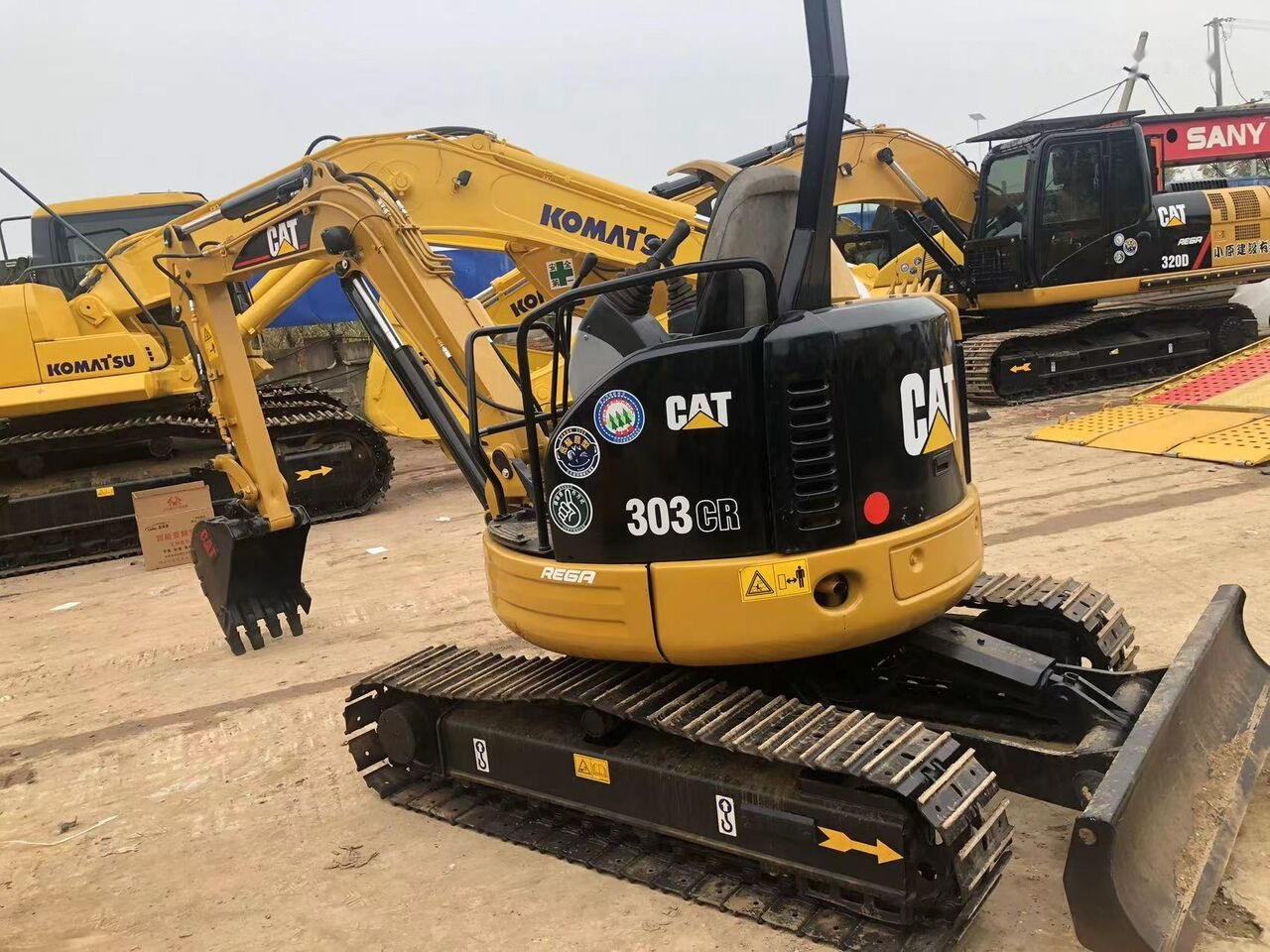 리스 Caterpillar 303CR Caterpillar 303CR : 사진 8