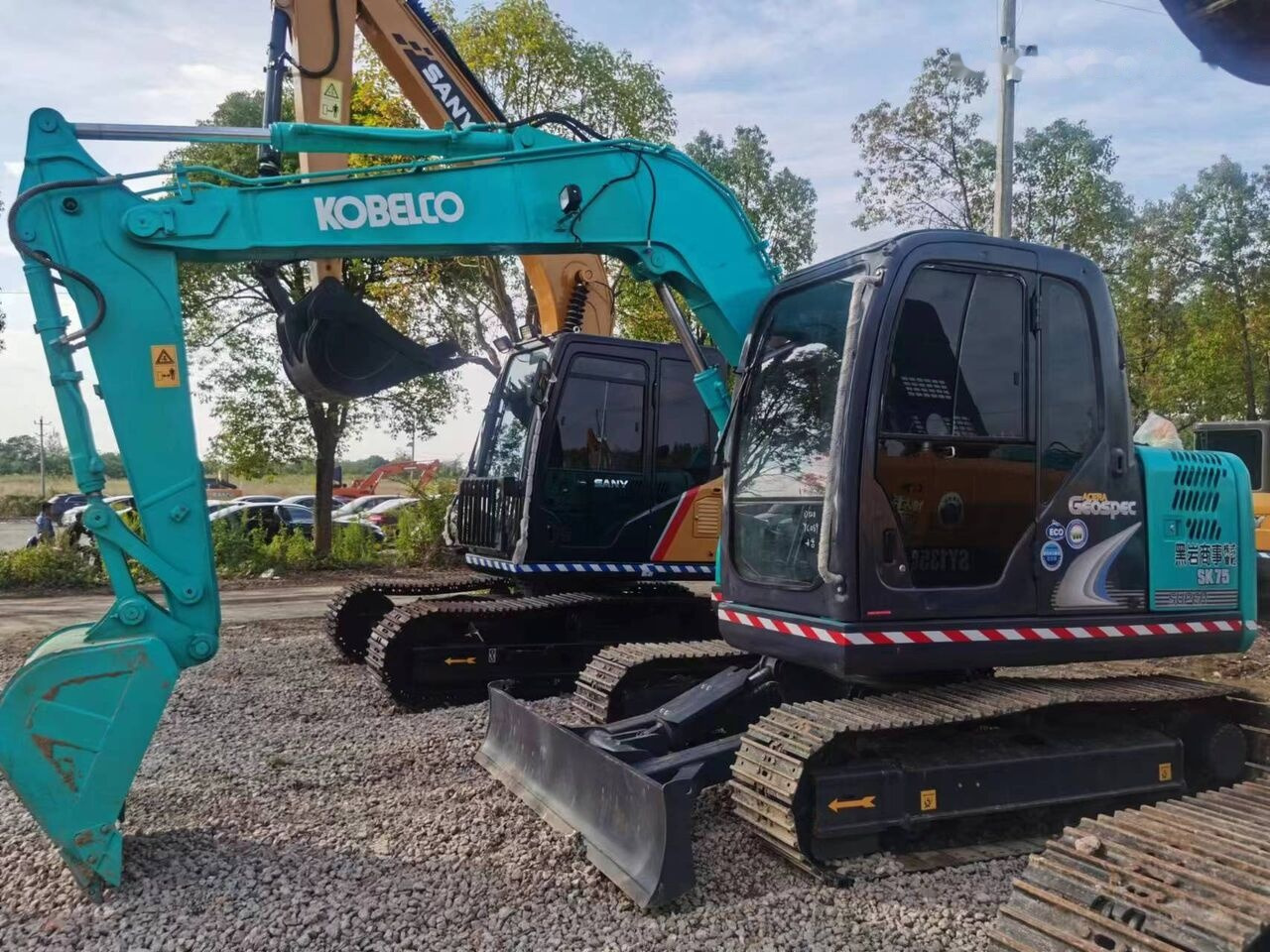 리스 Kobelco SK75 Kobelco SK75 : 사진 6