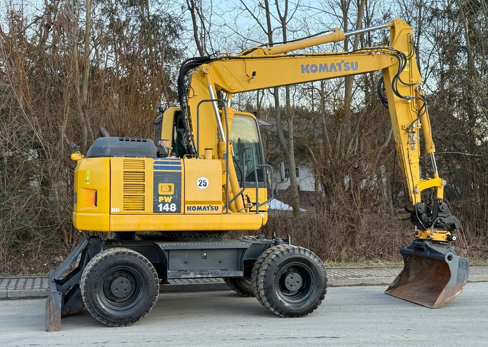 휠 굴삭기 Komatsu * Komatsu PW 148  *ROTOTILT * Sprowadzona * Stan Perfekcyjny * Koparka Kołowa * : 사진 10