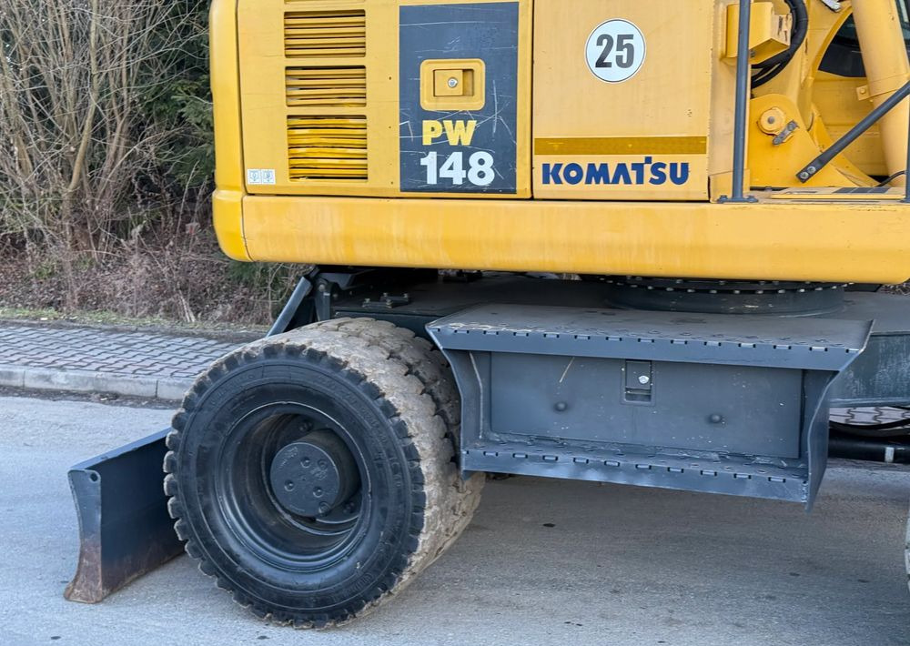 휠 굴삭기 Komatsu * Komatsu PW 148  *ROTOTILT * Sprowadzona * Stan Perfekcyjny * Koparka Kołowa * : 사진 9