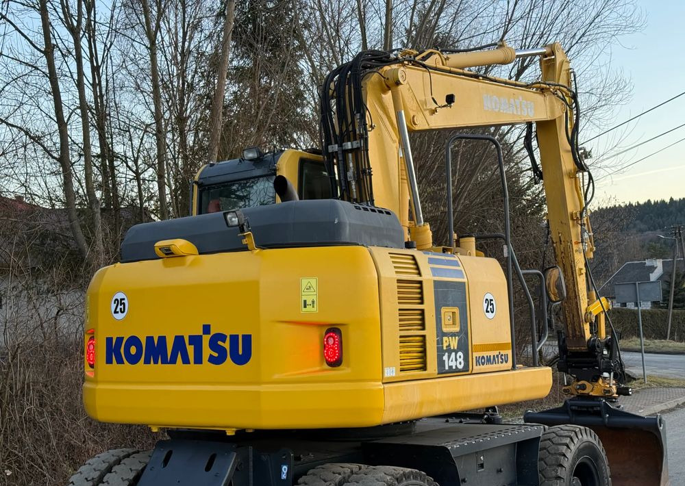 휠 굴삭기 Komatsu * Komatsu PW 148  *ROTOTILT * Sprowadzona * Stan Perfekcyjny * Koparka Kołowa * : 사진 13