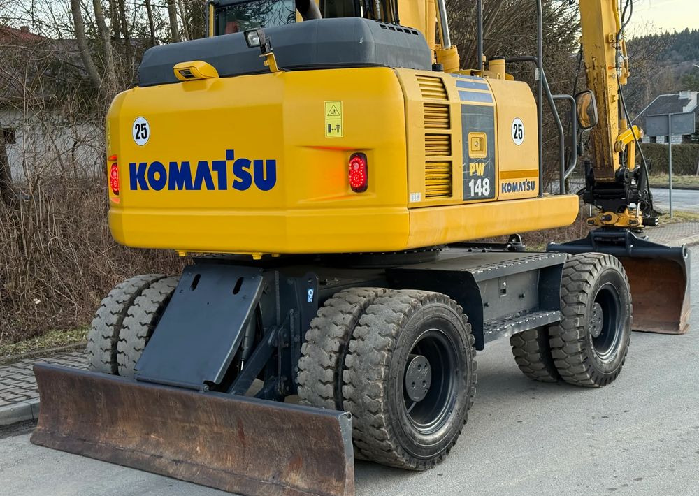 휠 굴삭기 Komatsu * Komatsu PW 148  *ROTOTILT * Sprowadzona * Stan Perfekcyjny * Koparka Kołowa * : 사진 12