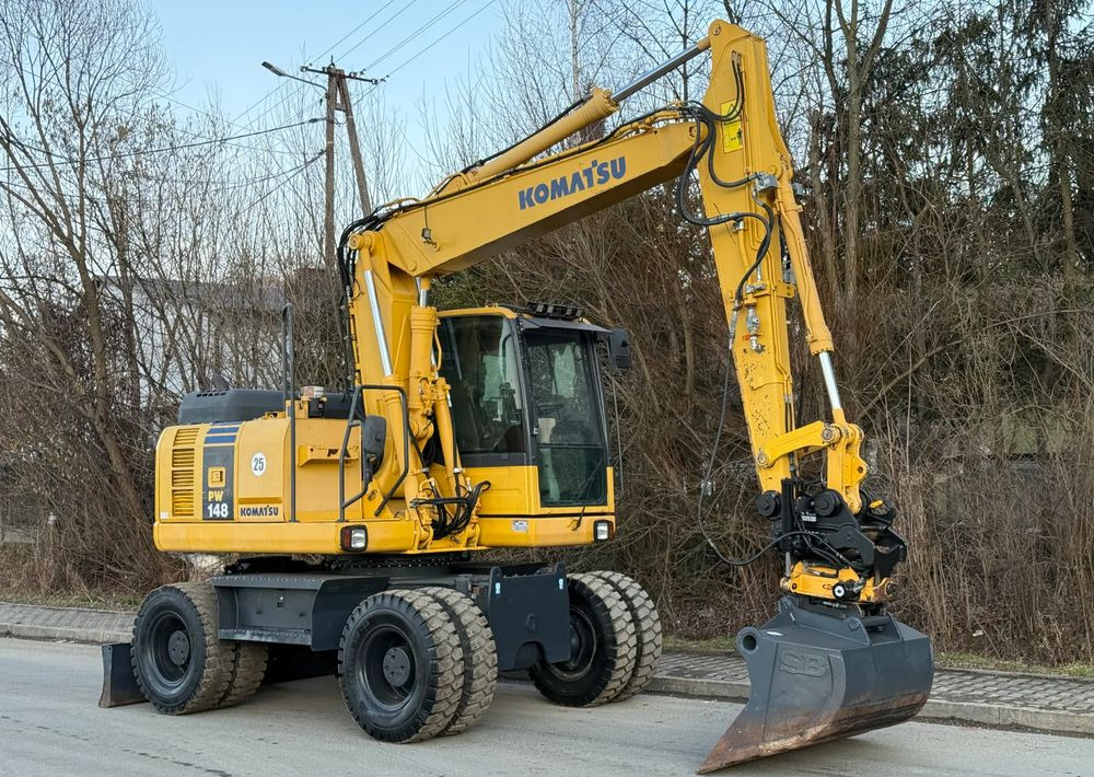 휠 굴삭기 Komatsu * Komatsu PW 148  *ROTOTILT * Sprowadzona * Stan Perfekcyjny * Koparka Kołowa * : 사진 16