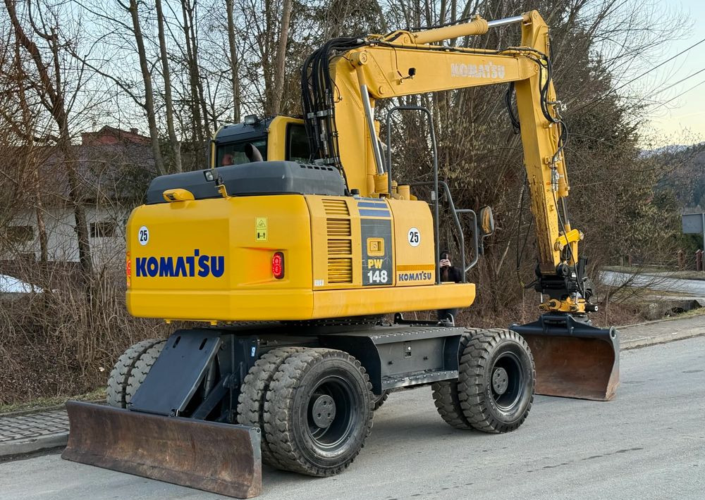 휠 굴삭기 Komatsu * Komatsu PW 148  *ROTOTILT * Sprowadzona * Stan Perfekcyjny * Koparka Kołowa * : 사진 11