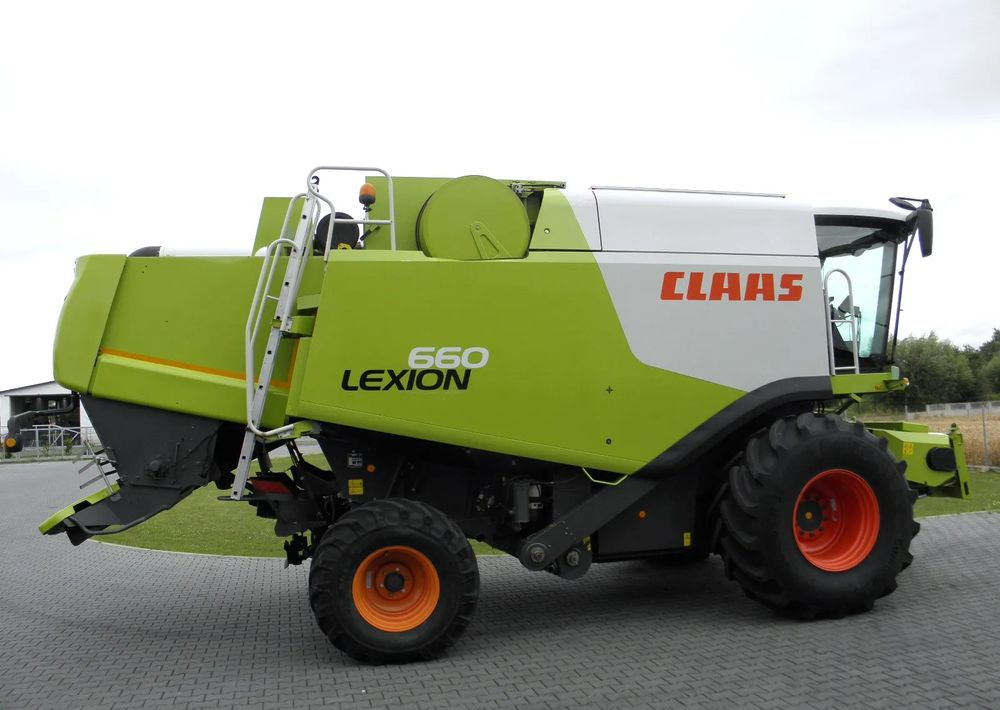 목초수확기 Claas Lexion 660 2011 Rok, heder 7,5 m Vario, Nie Malowany, Stan Bardzo Dobry : 사진 13