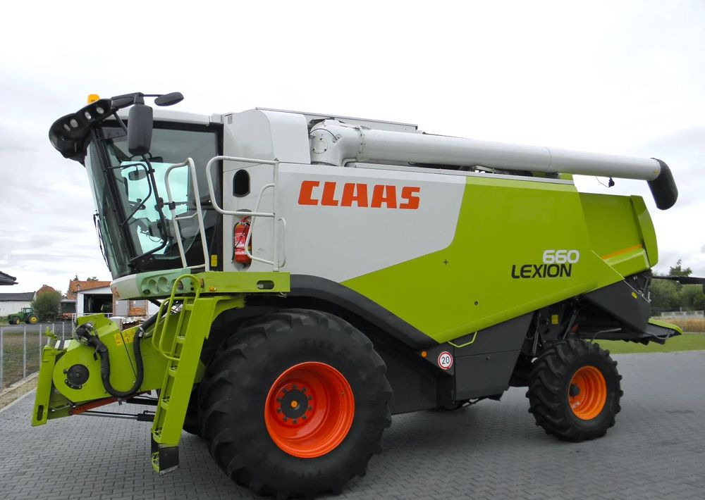 목초수확기 Claas Lexion 660 2011 Rok, heder 7,5 m Vario, Nie Malowany, Stan Bardzo Dobry : 사진 10