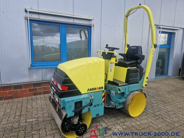 롤러 Ammann AV 16-2 Tandem Vibrationswalze Kanten Schneider : 사진 13