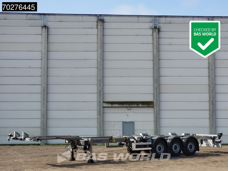 컨테이너 운반 장치/ 스와프 보디 세미 트레일러 Lecitrailer SR3EC 3 axles UNUSED Liftachse Multi'45 : 사진 1
