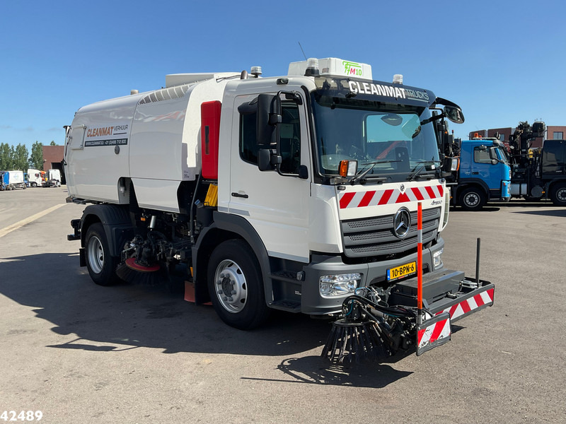 거리 청소 차량 Mercedes-Benz Atego 1524 LKO Bucher Cityfant 6000 Hydrostaat : 사진 7