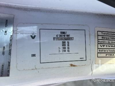 트럭 탑재 고가작업 플랫폼 RENAULT MASTER 2020 Versalift ETL-26-115 11 m ... : 사진 6