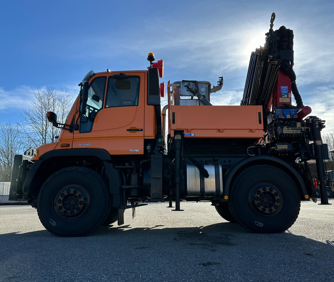 리스  Unimog 400 - U400 405 25177 mit Wechselkran Merced Unimog 400 - U400 405 25177 mit Wechselkran Merced : 사진 8