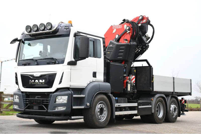 트랙터 유닛 MAN TGS 26.400 6X2!!27dkm!!2017TRUCK/TRACTOR HEAD/FASSI 60TM/FLY-JIB! WINCH/LIER!ROOF/DACH!!MANUTENTION!! : 사진 7