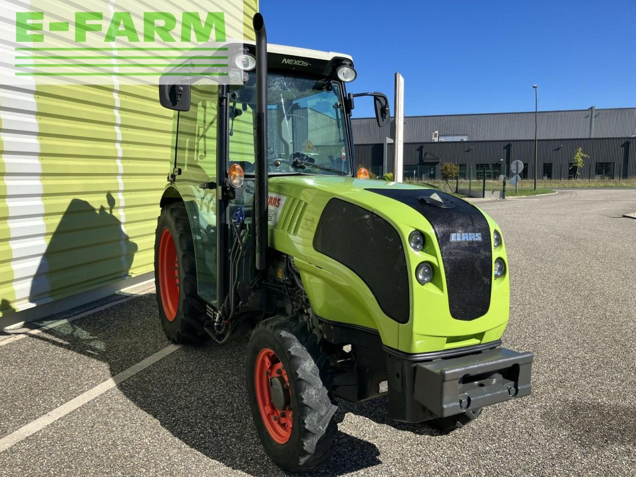 장궤형 트랙터 CLAAS nexos 220 ve isc twin VE : 사진 6