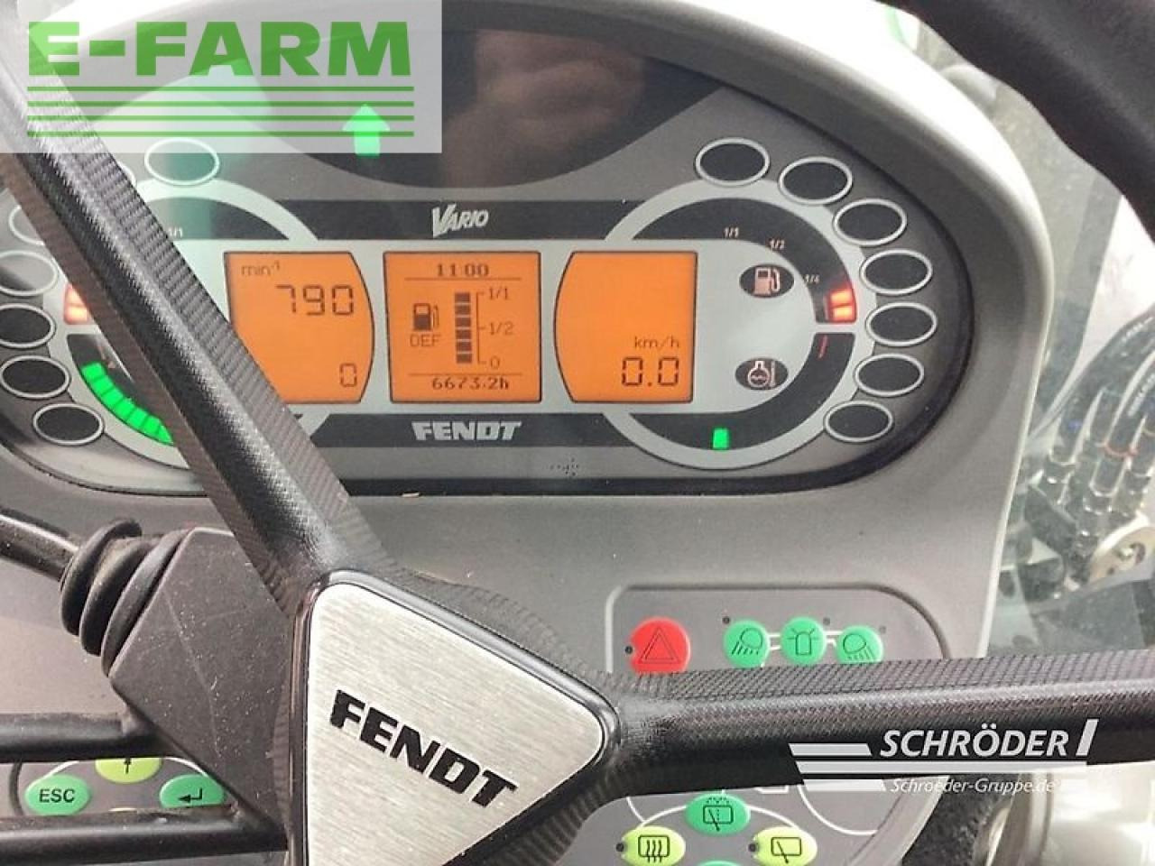 장궤형 트랙터 Fendt 716 vario scr profi Profi : 사진 12