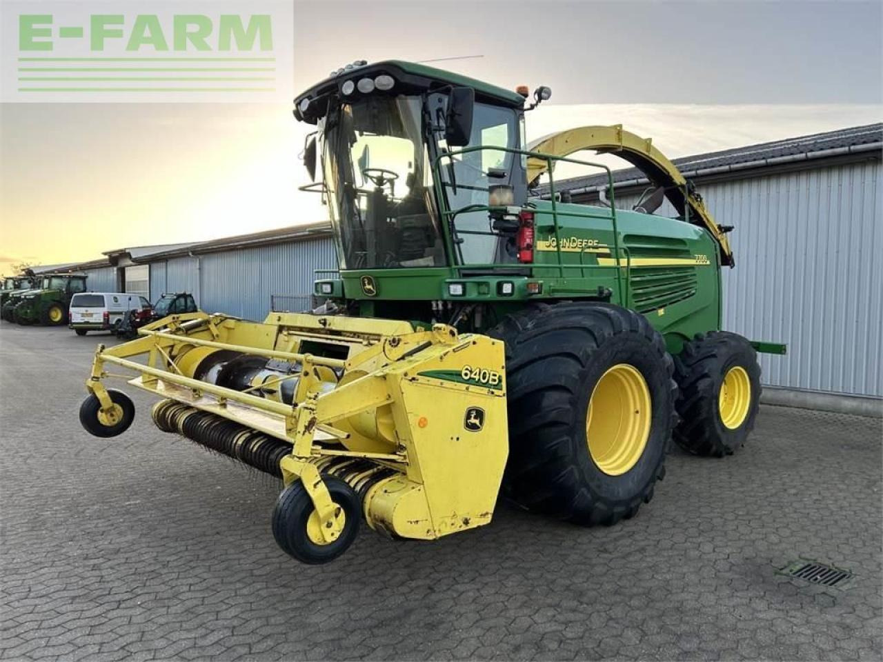 콤바인 헤더 트레일러 John Deere 7700 : 사진 10