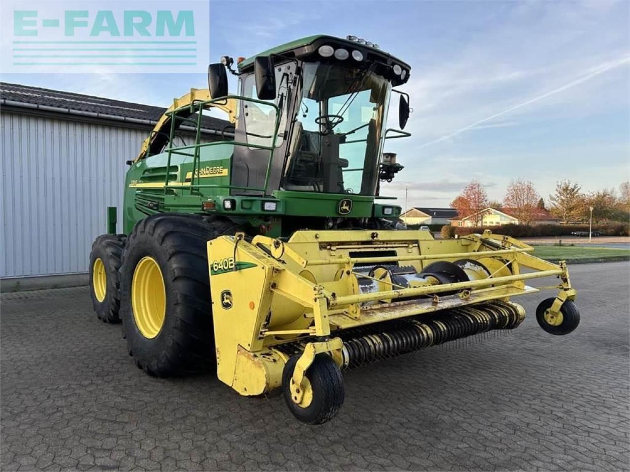 콤바인 헤더 트레일러 John Deere 7700 : 사진 8