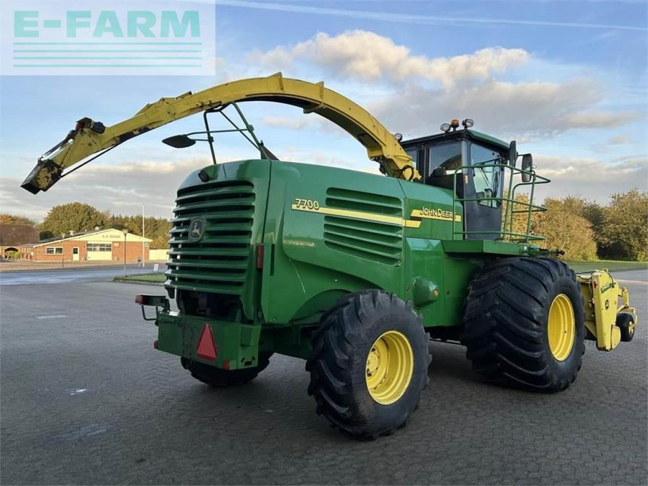 콤바인 헤더 트레일러 John Deere 7700 : 사진 14