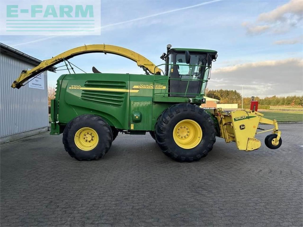 콤바인 헤더 트레일러 John Deere 7700 : 사진 9