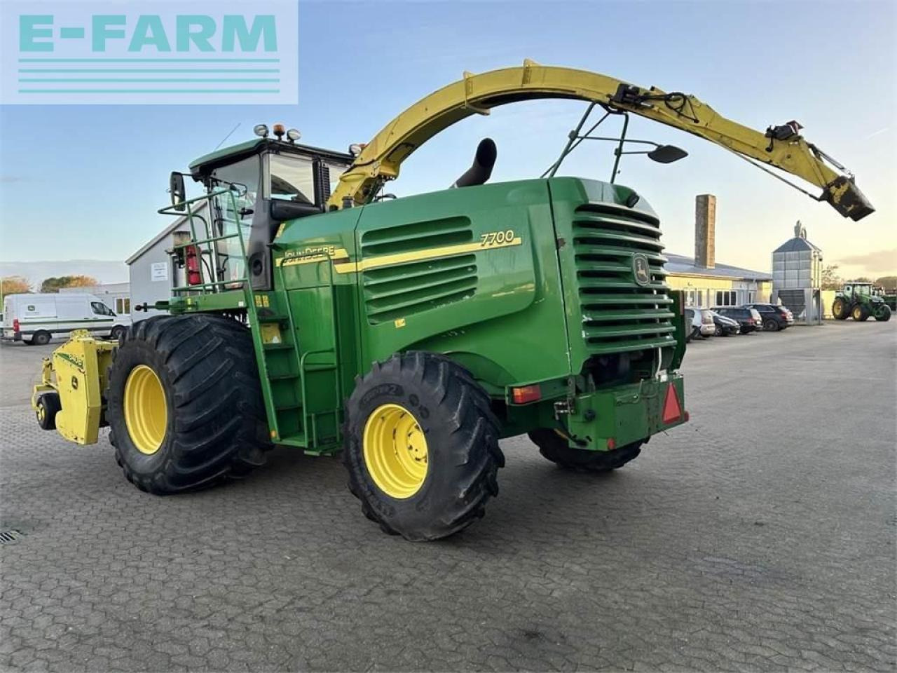 콤바인 헤더 트레일러 John Deere 7700 : 사진 12