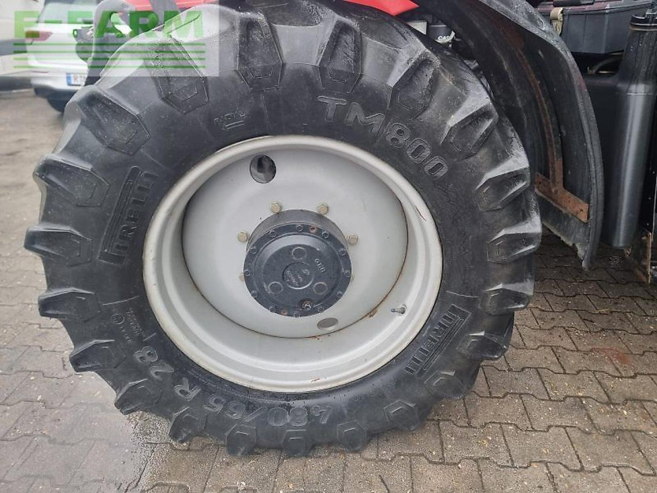 장궤형 트랙터 Steyr profi 4115 case : 사진 12