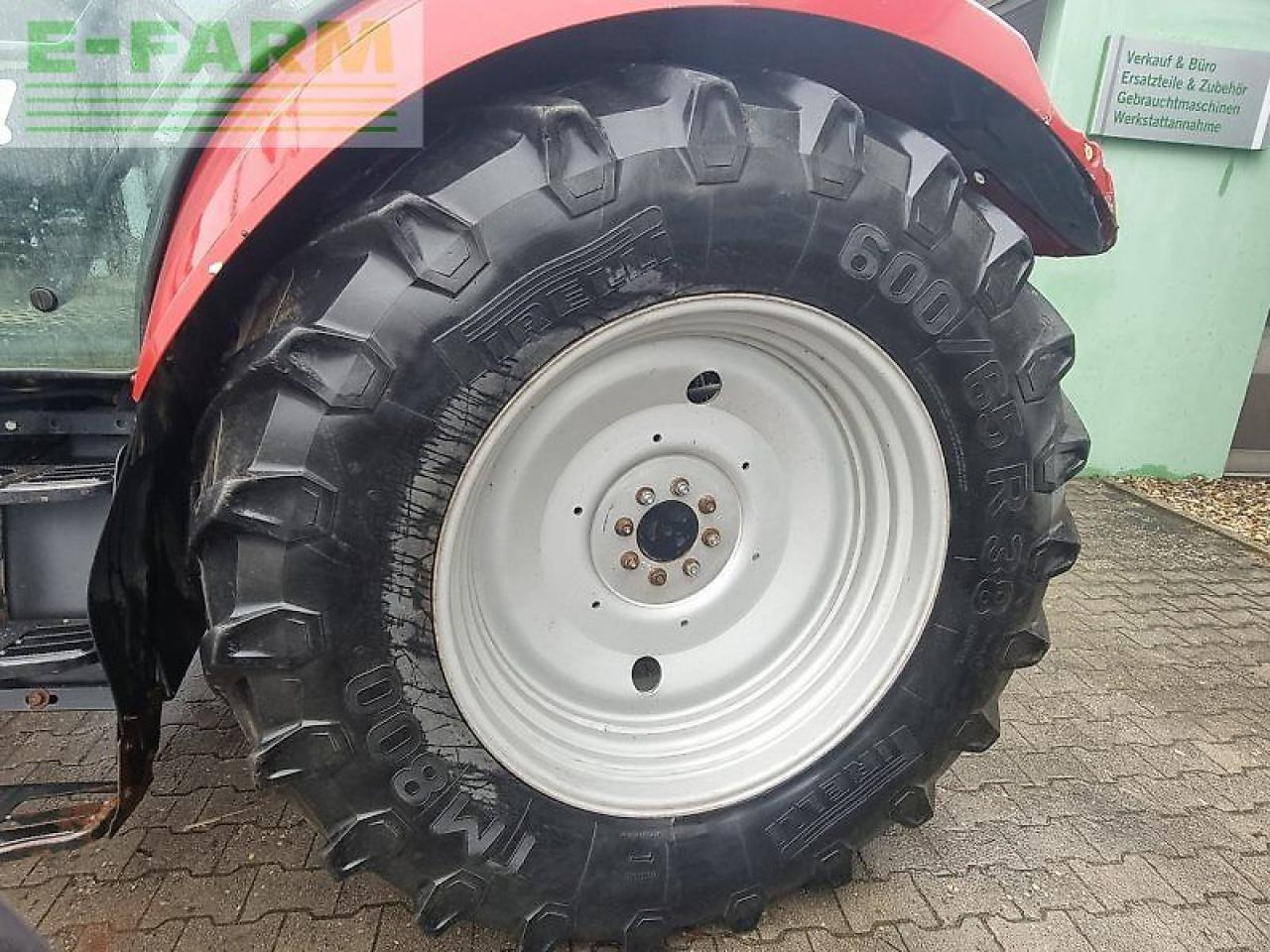 장궤형 트랙터 Steyr profi 4115 case : 사진 8