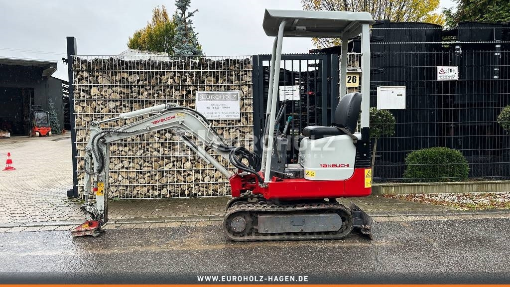 미니 굴삭기 Takeuchi TB108, Minibagger mit Schnellwechsler MS 01, Bügel : 사진 11