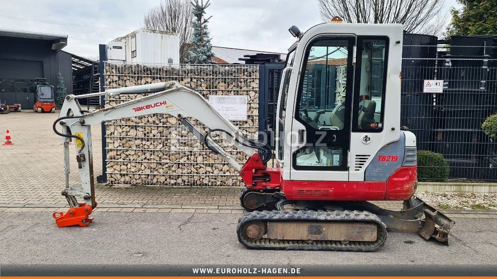 미니 굴삭기 Takeuchi TB219, Minibagger mit neuem Schnellwechsler MS 03 : 사진 16