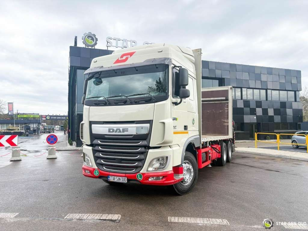 크레인 트럭 DAF XF 440 6x2 Fassi F365 FLY JIBCranePallet Grippe : 사진 13 크레인 트럭 DAF XF 440 6x2 Fassi F365 FLY JIBCranePallet Grippe : 사진 13