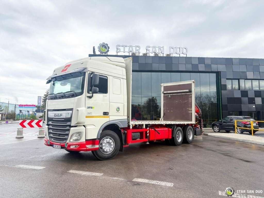 크레인 트럭 DAF XF 440 6x2 Fassi F365 FLY JIBCranePallet Grippe : 사진 12 크레인 트럭 DAF XF 440 6x2 Fassi F365 FLY JIBCranePallet Grippe : 사진 12