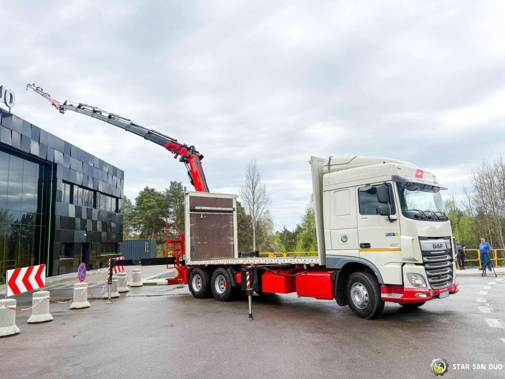 크레인 트럭 DAF XF 440 6x2 Fassi F365 FLY JIBCranePallet Grippe : 사진 6 크레인 트럭 DAF XF 440 6x2 Fassi F365 FLY JIBCranePallet Grippe : 사진 6