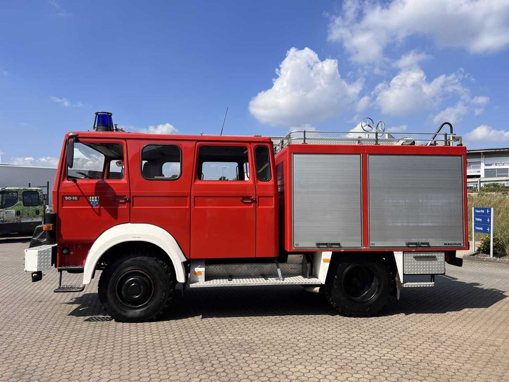소방차 Iveco 90-16 AW 4x4 LF8 Feuerwehr Standheizung 9 Sitze : 사진 7 소방차 Iveco 90-16 AW 4x4 LF8 Feuerwehr Standheizung 9 Sitze : 사진 7
