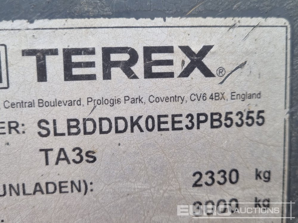 미니 덤프 2014 Terex TA3S : 사진 35